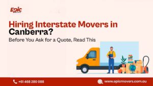 Interstate Movers in Canberra